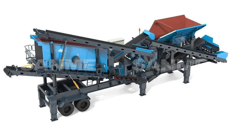 時(shí)產(chǎn)值近600萬(wàn)！山美移動(dòng)式破碎篩分一體站助力江蘇高碳鉻鐵礦破碎項(xiàng)目建設(shè)