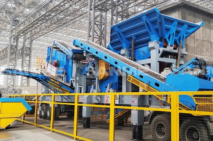 時產(chǎn)值近600萬！山美移動式破碎篩分一體站助力江蘇高碳鉻鐵礦破碎項目建設