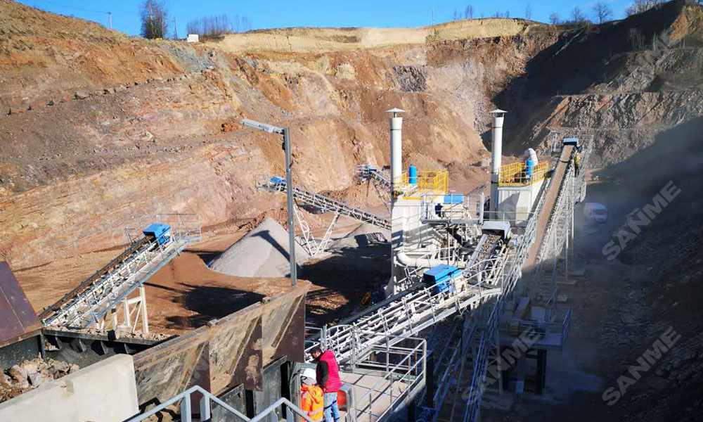 疫情擋不住中國(guó)產(chǎn)品走向歐洲 山美股份提供成套設(shè)備的骨料生產(chǎn)線調(diào)試投產(chǎn)，產(chǎn)量超預(yù)期！