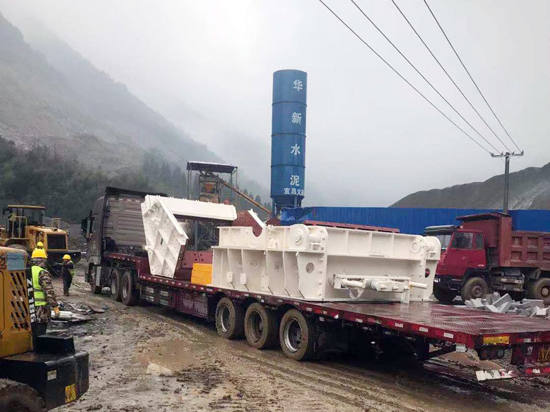 戰(zhàn)勝疫情|華新水泥(長陽)時產2000噸骨料生產EPCO項目緊張施工中