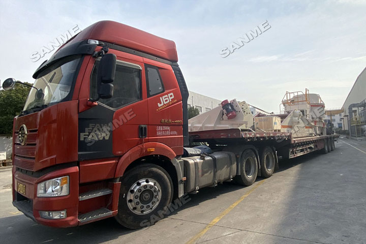 新年發(fā)貨忙｜上海山美股份高性能破碎篩分裝備發(fā)往安徽銅陵，服務(wù)于當(dāng)?shù)啬戤a(chǎn)300萬噸骨料生產(chǎn)線