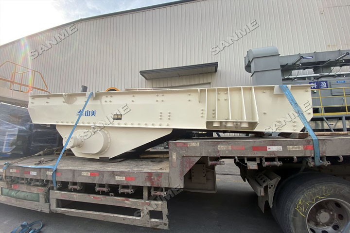 新年發(fā)貨忙｜上海山美股份高性能破碎篩分裝備發(fā)往安徽銅陵，服務(wù)于當(dāng)?shù)啬戤a(chǎn)300萬噸骨料生產(chǎn)線