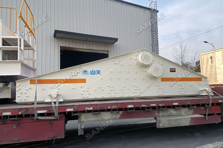 新年發(fā)貨忙｜上海山美股份高性能破碎篩分裝備發(fā)往安徽銅陵，服務(wù)于當(dāng)?shù)啬戤a(chǎn)300萬噸骨料生產(chǎn)線