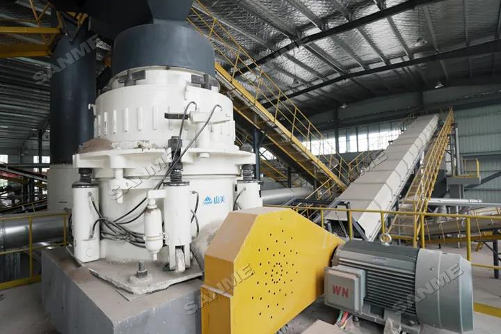 關(guān)注｜上海山美股份承建的江蘇鹽城建筑固廢綠色循環(huán)再利用項目正式投入運(yùn)營