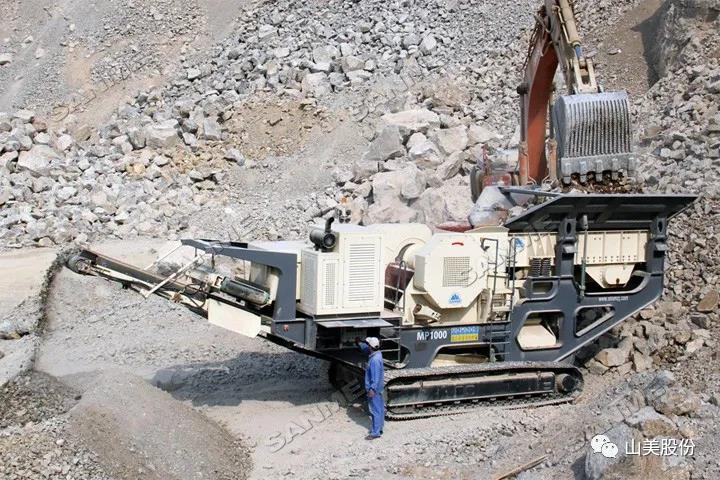上海山美股份｜深耕履帶移動式破碎篩分市場，為客戶締造卓越價值