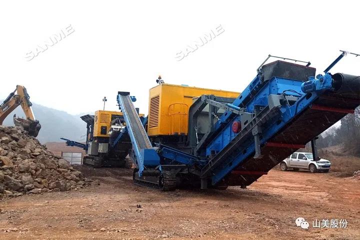 上海山美股份｜深耕履帶移動式破碎篩分市場，為客戶締造卓越價值