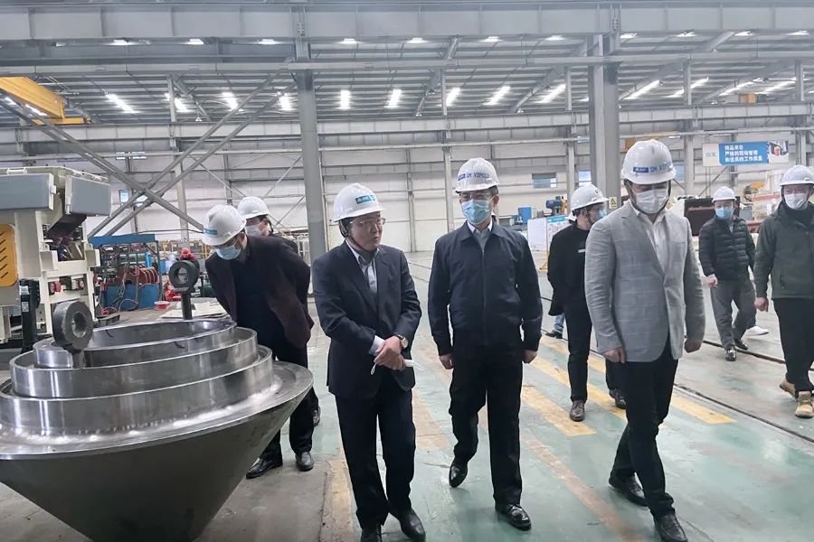 上海市奉賢區(qū)政協主席陳勇章一行蒞臨上海山美股份