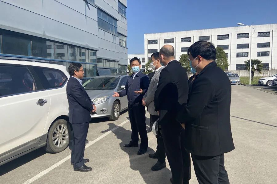 上海市奉賢區(qū)政協主席陳勇章一行蒞臨上海山美股份