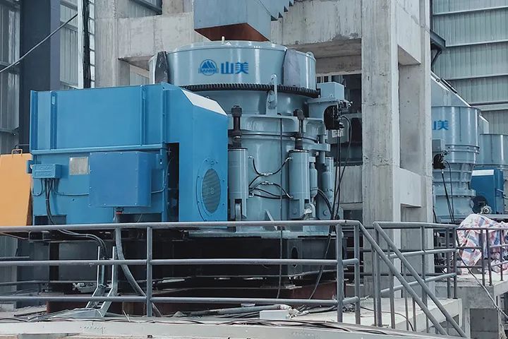 SMS系列多缸液壓圓錐破碎機，精品骨料生產線的理想選擇