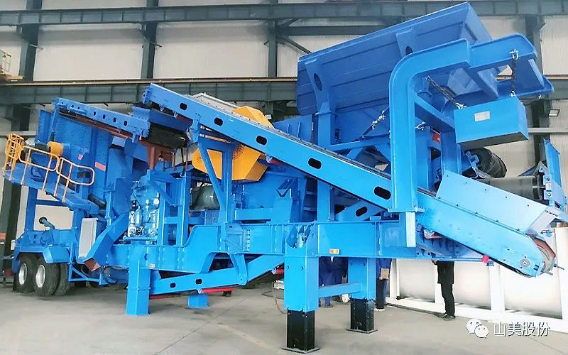 發(fā)貨季|上海山美股份高性能破碎篩分裝備助力海外多個砂石項目建設