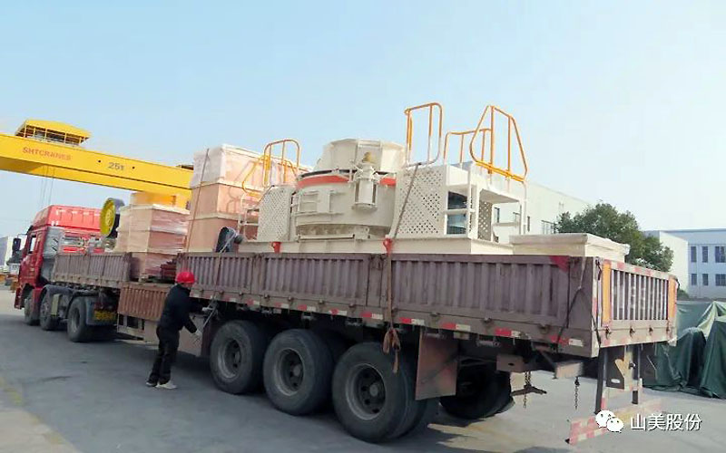 發(fā)貨季|上海山美股份高性能破碎篩分裝備助力海外多個砂石項目建設