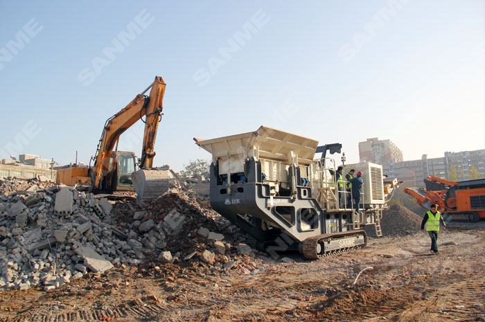 哪個移動破碎站廠家好？看山美的！PP系列