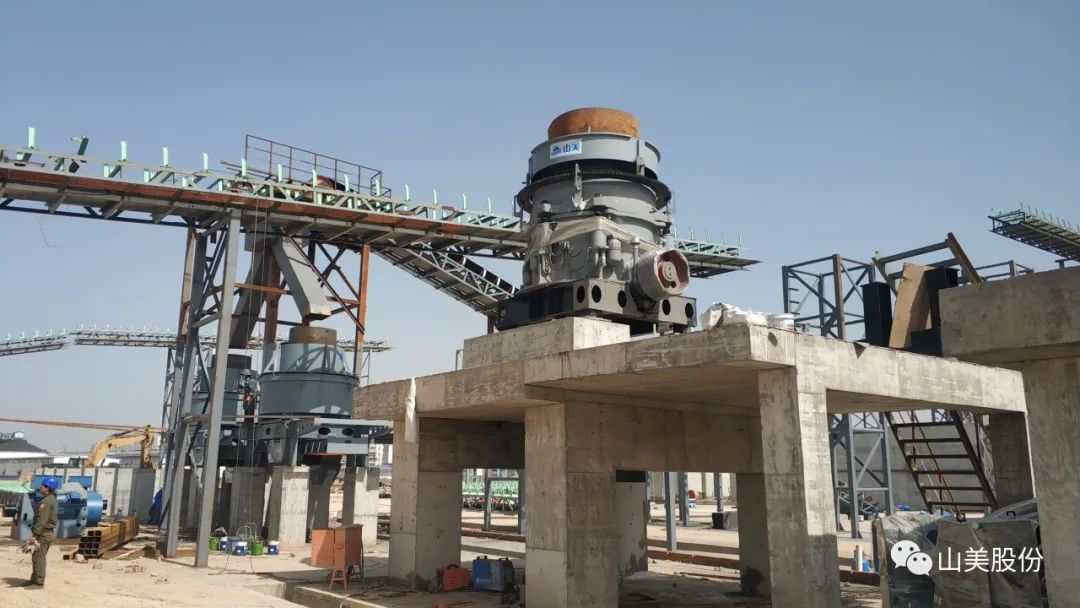 項目｜湖南長沙金霞綠色環(huán)保建材產(chǎn)業(yè)園機制砂生產(chǎn)項目建設(shè)進展順利