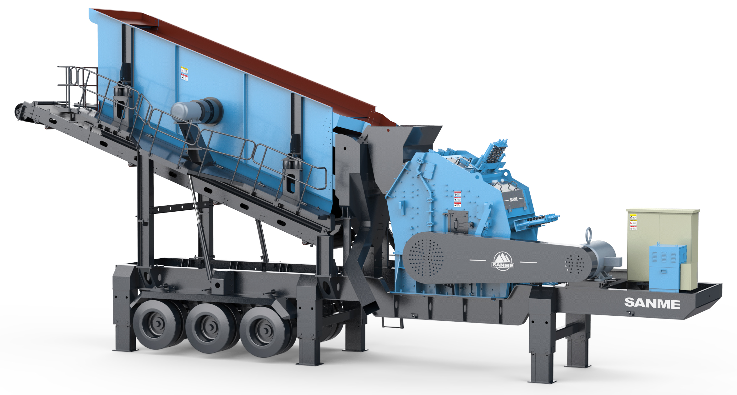 輪胎式移動破碎站和履帶式移動破碎站的差別在哪里？