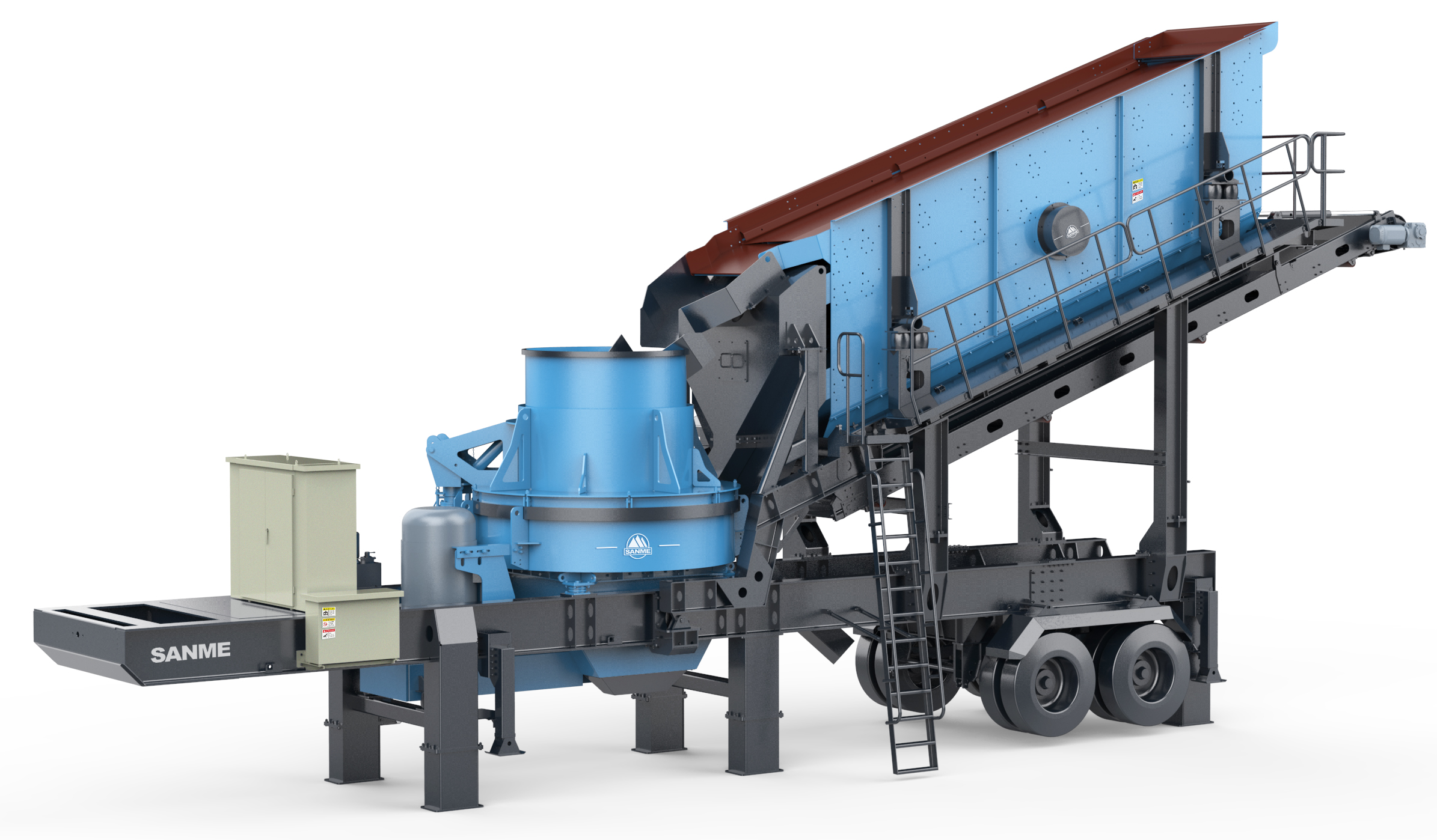 輪胎式移動破碎站和履帶式移動破碎站的差別在哪里？