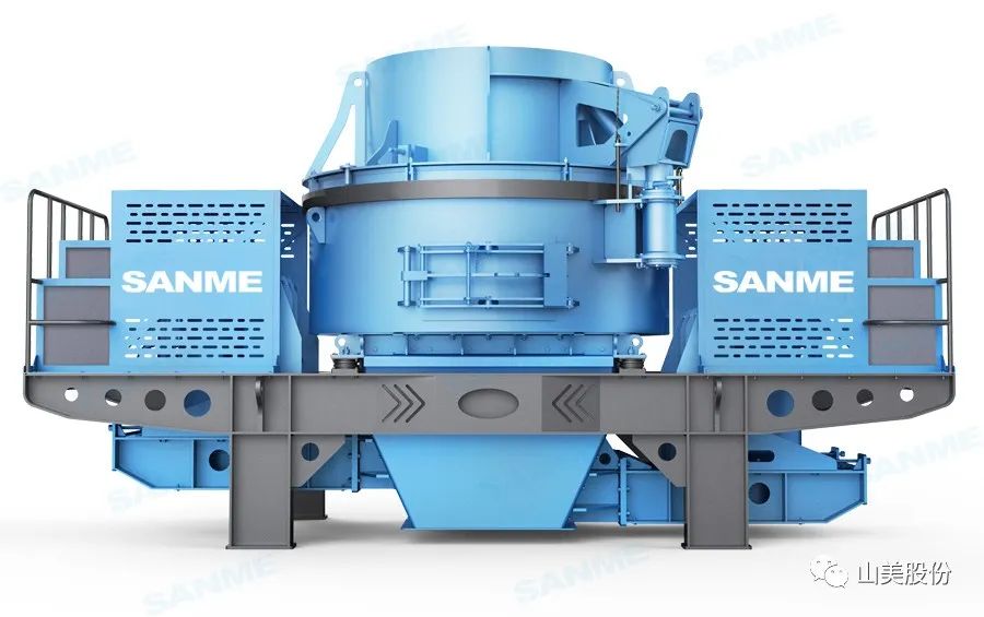 砂石協(xié)會(huì)報(bào)道！上海山美大進(jìn)料、大產(chǎn)量立式?jīng)_擊破碎機(jī)（制砂機(jī)）成功用于東方希望骨料生產(chǎn)線升級(jí)改造項(xiàng)目！