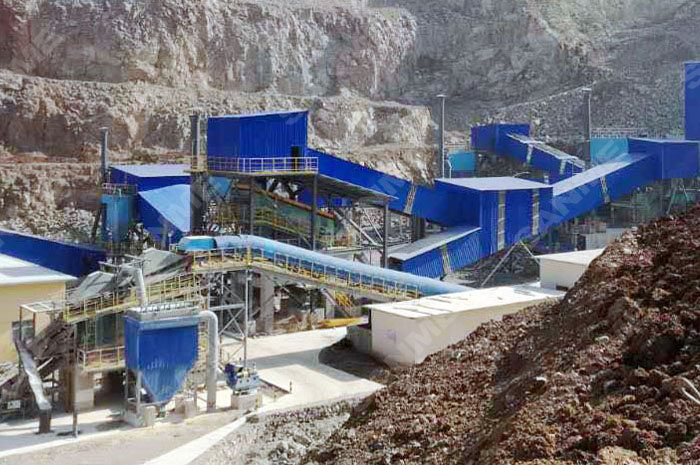 石灰石的機(jī)制砂生產(chǎn)線是怎樣的？