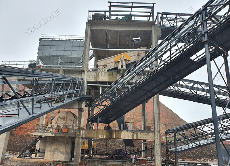 砂石骨料的生產(chǎn)線系統(tǒng)構(gòu)成有哪些？