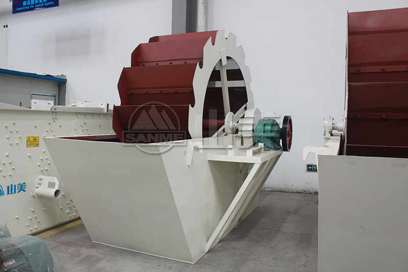 輪式洗砂機(jī)在大型骨料生產(chǎn)線中的作用有哪些？