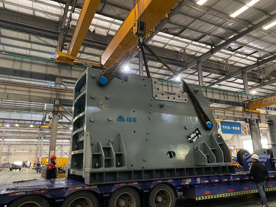 年產(chǎn)500萬噸｜山美大型顎式破碎機助力華潤（貴港）骨料項目建設(shè)